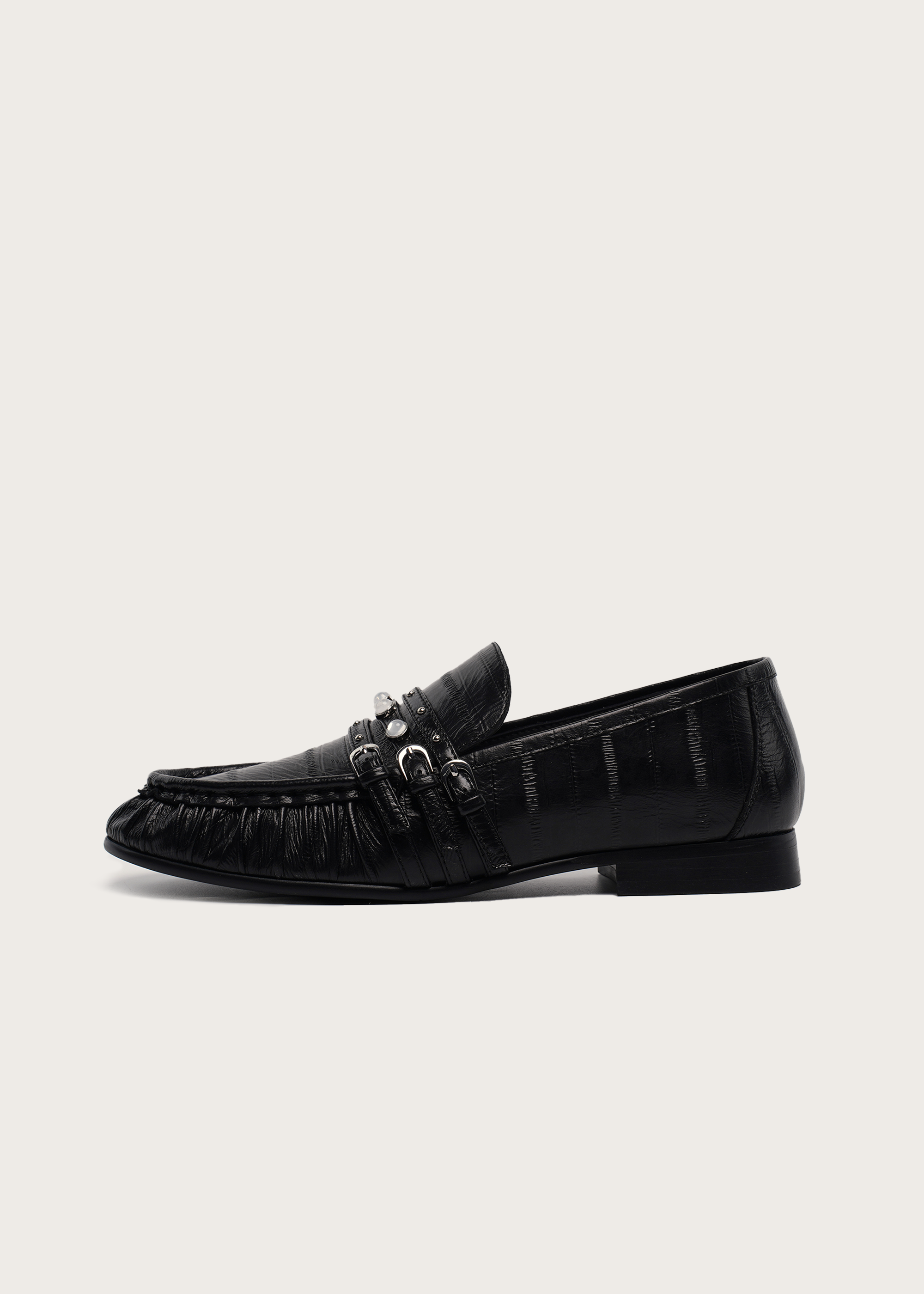 Róse BB Embossed Loafers