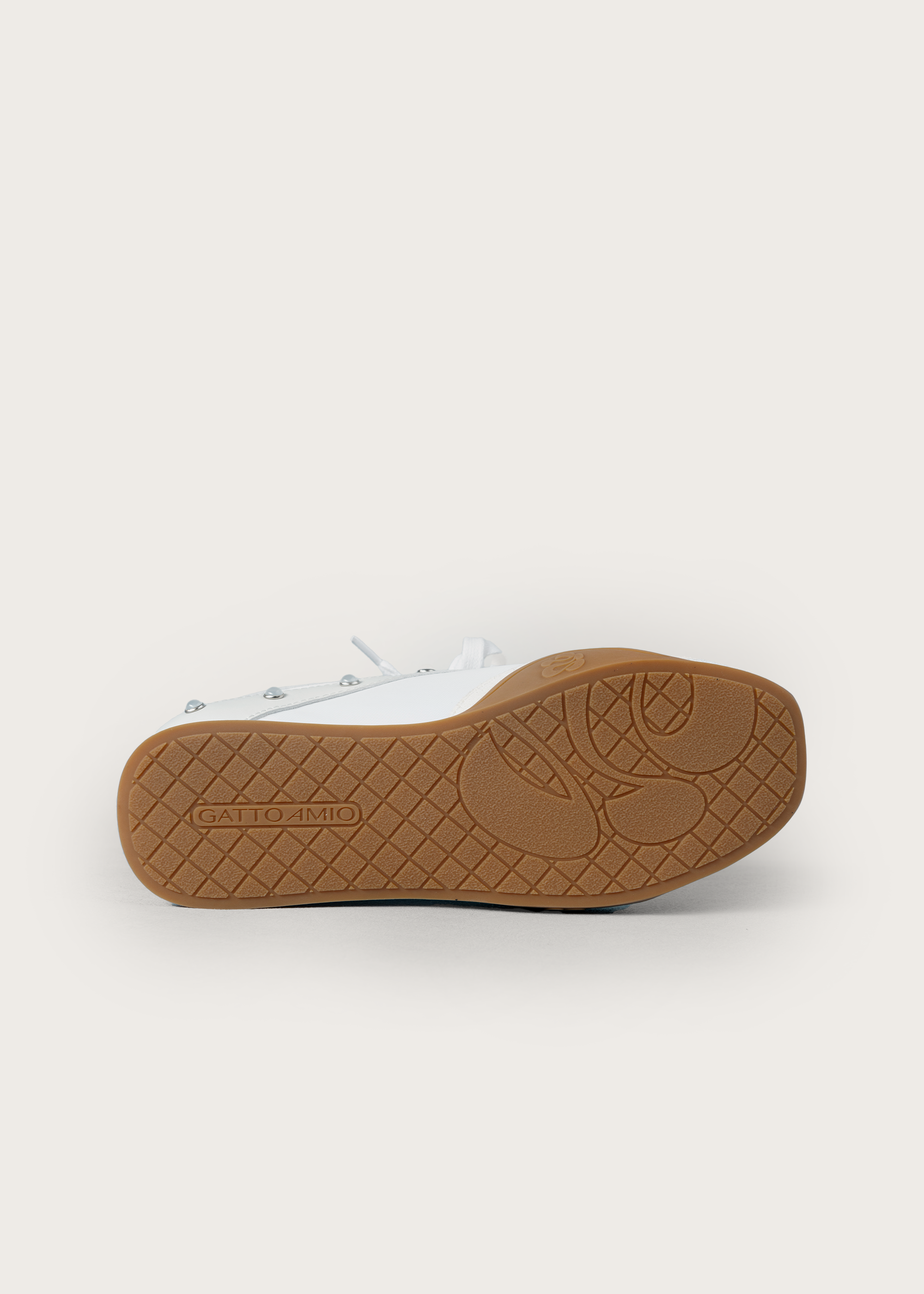 Amber Pearl Gem-embellished Casual Sneakers